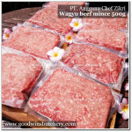 Australia BEEF MINCE WAGYU daging sapi giling frozen chef Zikri 500g